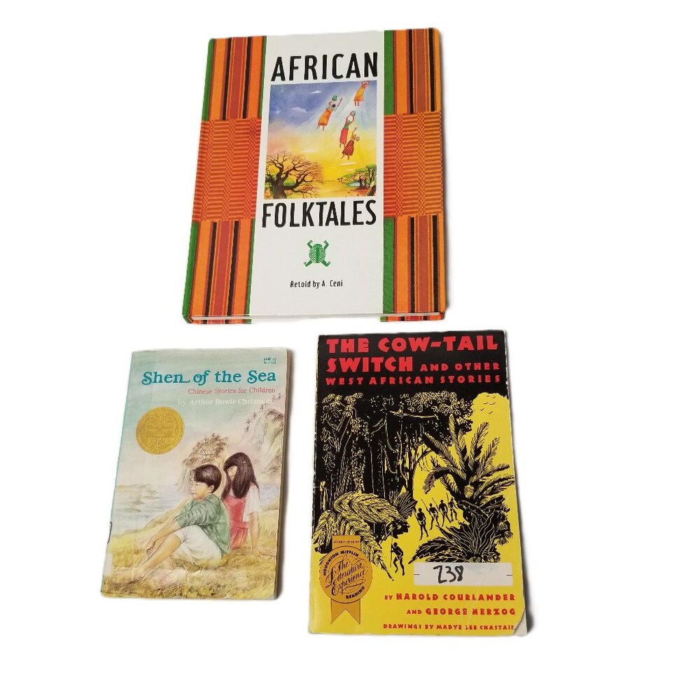 Folk Tales Books African Chinese West African Story Bundle